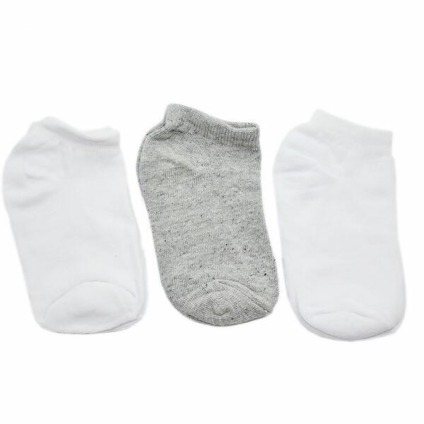 Kit Meia Sapatilha Invisível Esportiva TAM P 3pares Delos You | 1119